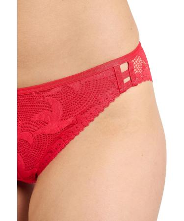 Sans Complexe Women's Briefs 44 - Red Poinsettias | Buy Internationally | Comfort & Style - Buy Online on GoSupps.com