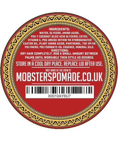Mobsters Pomade for Women - Strong Hold Water Based Hair Wax - Deluxe Matt Finish - Pro Salon Use - Special Edition (Toothless Tony) - 150ml - Buy Online on GoSupps.com