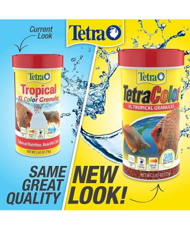 Tetra Tropical XL Color Granules 10.58 oz - Natural Color Enhancer for Vibrant Fish - Pack of 1 - Buy Online on GoSupps.com