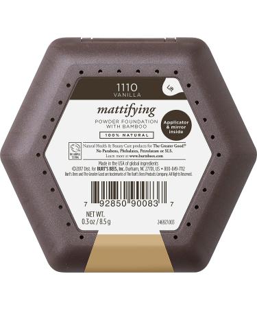 Burts Bees 100% Natural Mattifying Powder Foundation Vanilla 0.3oz - Packaging May Vary | Pack of 1 - Buy Online on GoSupps.com