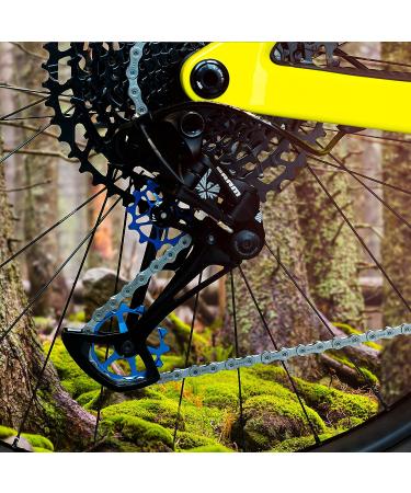 JRC Components Ceramic Derailleur Pulley Wheel Set | 14&12T Jockey Wheels - Hybrid Ceramic Bearings for Road Bike Rear Derailleur - Gunmetal - Buy Online on GoSupps.com