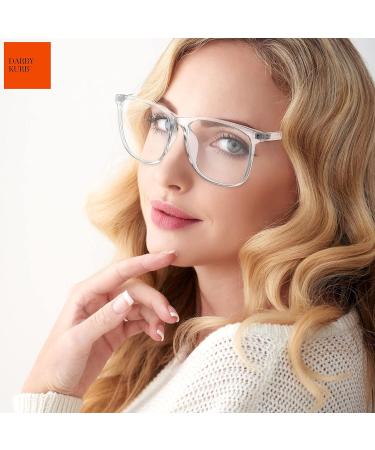 Blue Light Glasses for Women & Men | Anti Eyestrain Blue Light Blocking Computer Glasses in Black - Buy Online on GoSupps.com