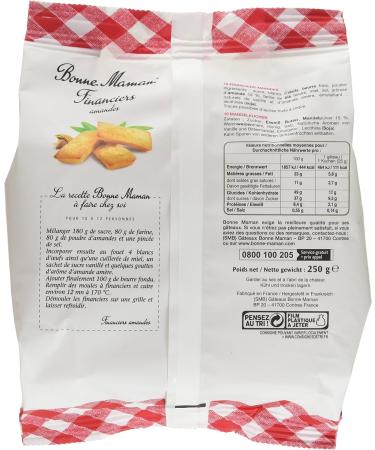 Bonne-Maman Financial Biscuits Almonds 250 g - Pack of 4 - Buy Online on GoSupps.com