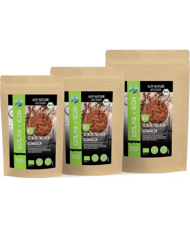 Organic ground cloves organic cloves from controlled organic farming organic cloves in 100% natural powder no additives v - Buy Online on GoSupps.com