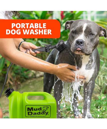 Mud Daddy Portable Pet Washing Device 5L - Green | Pet Cleaning & Grooming | Ideal for Muddy Walks - Buy Online on GoSupps.com