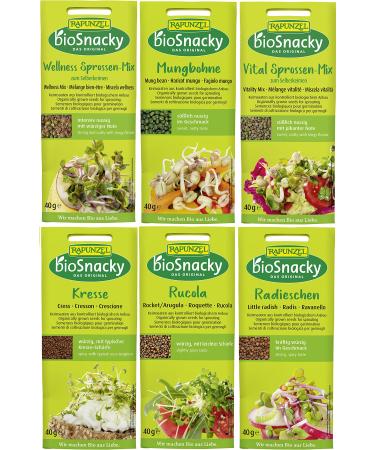 Rapunzel Sprout Mix organic sprouts to sprout yourself 6 varieties 240 g