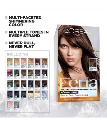 L'Oreal Paris Feria 20 Black Leather (Natural Black) Hair Dye - Pack of 1 - Buy Online on GoSupps.com