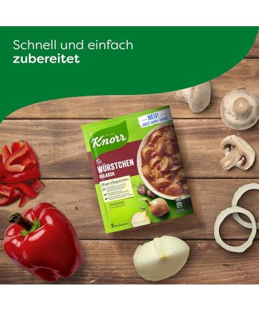 Knorr Fix Sausage Goulash Seasoning Mix - 44g for Delicious Meat Dishes | International Shipping Available - Buy Online on GoSupps.com