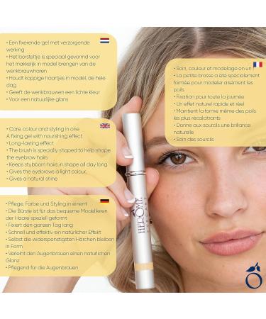 Herome Eye Care Gel pour les sourcils Blond 6ml - Buy Online on GoSupps.com