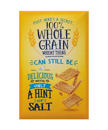 Low Sodium Wheat Thins Crackers - 9.1 oz - Hint of Salt - Whole Grain - Buy Online on GoSupps.com