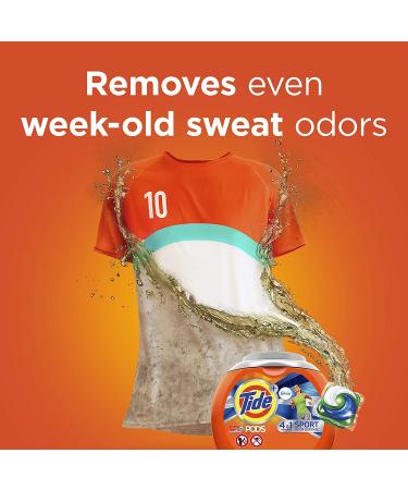 Tide Pods Plus Febreze Sport Odor Defense Laundry Pacs Active Fresh 32 Count - Pack of 1 - Buy Online on GoSupps.com