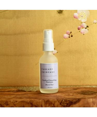 Forehead Smoothing NUTRIENTS Mineral Toner is a Water-Based Ultra-Hydrating Nutrient Rich Formula That is Fragrance Free Hypoallergenic with no Chemicals or Dyes. Won t Cause Redness or flaking.