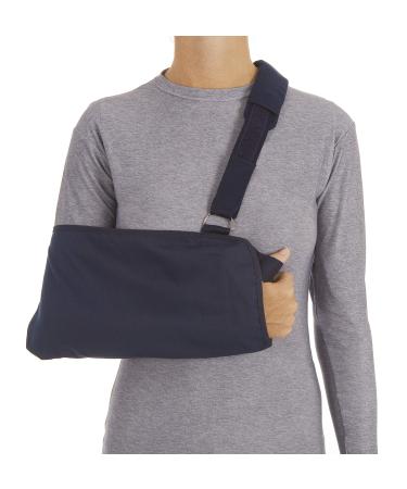 United Ortho 2051-04 Standard Envelope Arm Sling  X-Large Black X-Large