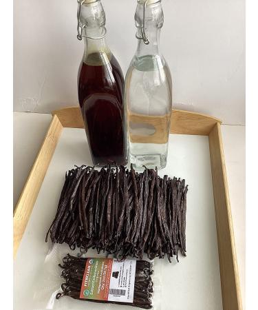 2oz Madagascar Organic Vanilla Beans Extract Grade B | USDA Certified, Non-GMO Pods | FITNCLEAN VANILLA - Buy Online on GoSupps.com