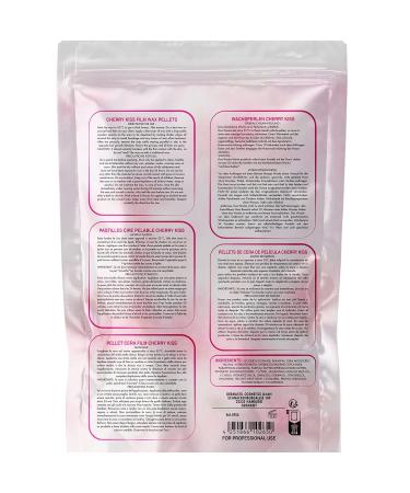800g Dermawax Cherry Kiss Waxing Pearls for Hair Removal | Brazilian Bikini Zone Armpits & Back | Non-Fleece Strips | All Skin Types - Buy Online on GoSupps.com
