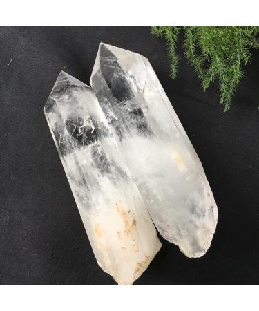 Home Decoration Large Clear Seed Quartz Natural Point Cluster Crystal Rough Stones - Buy Online on GoSupps.com