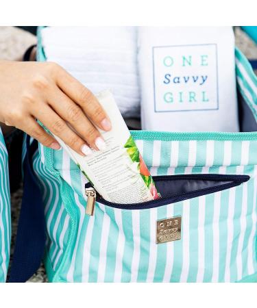 Savvy Outdoors Beach Tote Bag Set with Towel & Cooler - Large Waterproof Utility Bag for Women - Ideal Summer Gift for Beach Lovers - Buy Online on GoSupps.com