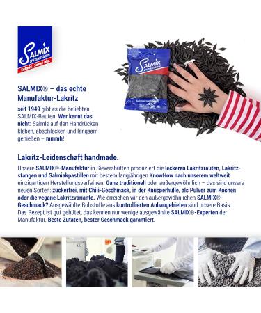 Buy SALMIX Handmade Sugar-Free Ammonium Chloride Pastilles 75g - International Shipping Available - Buy Online on GoSupps.com