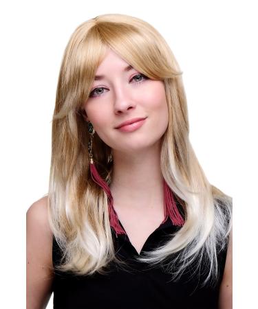 WIG ME UP - 3119-27T613 long wig in blonde mix with wavy tips