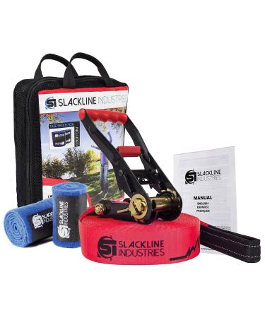 Slackline Industries Base Line 85ft - DVD and Tree Protection Included