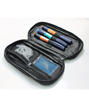 Organic Deal Insulin Cooler Travel Case with 2 Ice Packs - TSA Compliant Diabetic Bag for Insulin Pens and Vials - Buy Online on GoSupps.com