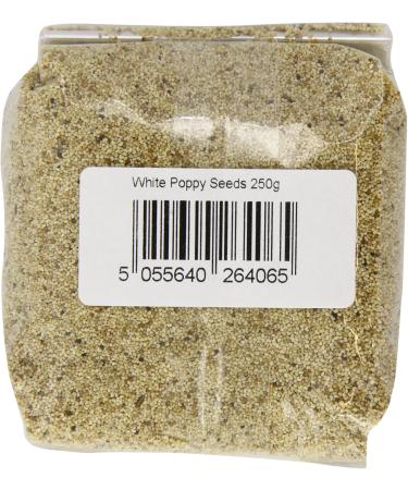 JustIngredients Essential White Poppy Seeds 250 g - Pack of 2 - Buy Online on GoSupps.com