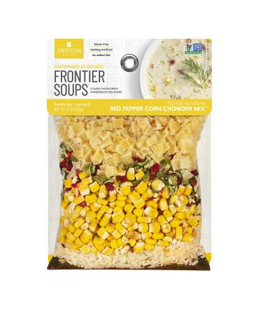 Frontier Soups Homemade In Minutes Chowder Mix, Florida Sunshine Red Pepper Corn, 5 Ounce