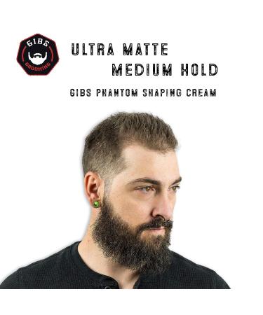 GIBS Grooming Phantom Men Hair Shaping Cream 2 oz - Sculpt and Style Your Hair with Ease - Buy Online on GoSupps.com