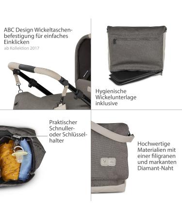 ABC Design Urban I Diaper Bag - Water-Repellent Unisex Backpack with Changing Pad & Stroller Hook | Multifunctional Baby Bag for On-the-Go | Shop Internationally - Buy Online on GoSupps.com