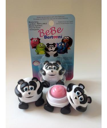 Panda Lip Balm - Bubble Gum Ice Cream Scent | Best Moisturizing Balm for Soft Lips - International Shipping Available - Buy Online on GoSupps.com