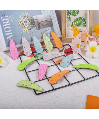 12Pcs Snap Hair Clips - Jaqakid 3 Inch Metal Barrettes in 6 Assorted Colors - No Slip Cute Solid Candy Color Hair Accessories for Girls, Women, Kids, Teens, Toddlers - Buy Online on GoSupps.com