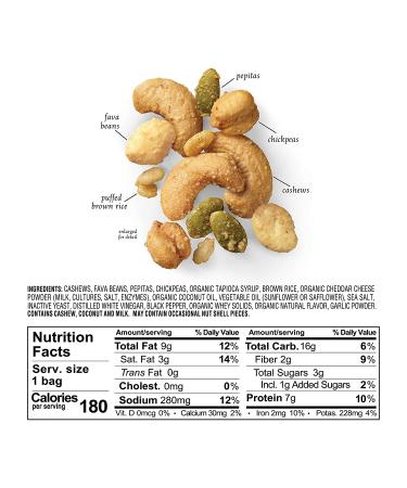 Sahale Snacks Bean + Nut Snack Mix Variety Pack - 12 x 1.25 Oz | Healthy Snack - Buy Online on GoSupps.com