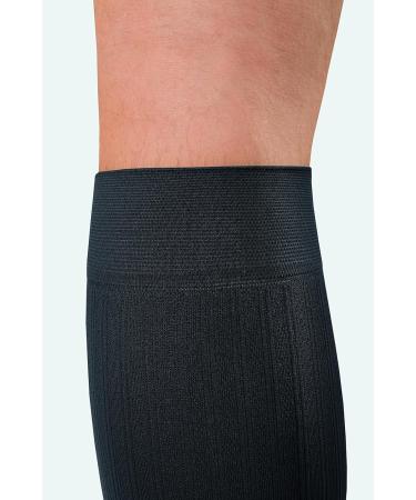 JOBST forMen Ambition Knee High Compression Socks - 20-30 mmHg SoftFit Technology Ribbed Dress Style Closed Toe - Black - Buy Online on GoSupps.com