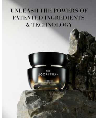 Sooryehan THE BLACK Expert Cream - Age-Defying Skin Elasticity & Balance | 50ml Korean Skincare with Orchid Petals Black Licorice & 3T Peptide - Buy Online on GoSupps.com