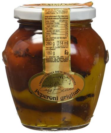 CASA BRUNA Peppers in Olive Oil 280g