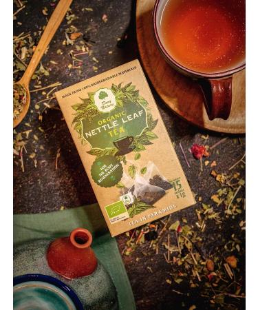 Lemon Balm Peppermint Nettle Herbal Tea Set - Natural herbal infusions for relaxation and health. Purifying organic teas to support the nervous and digestive systems/Dary Natury - Buy Online on GoSupps.com