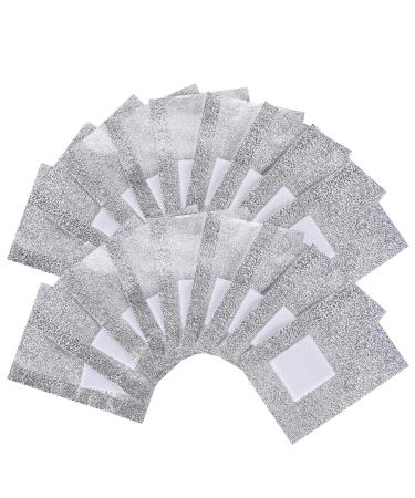 Allbests 400 x Gel Nail Polish Remover Film with Cotton Stamp