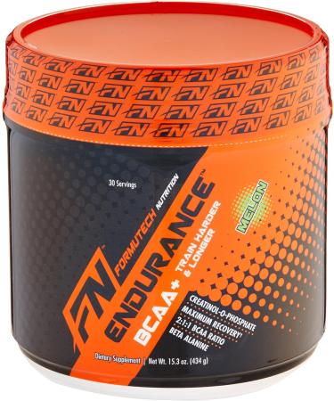Formutech Nutrition Endurance BCAA Plus with Beta Alanine Melon - Train Harder and Longer | 434g - Buy Online on GoSupps.com