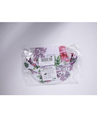 Pawaboo Adjustable Dog Baseball Cap | Sun Protection Hat for Puppies | Floral Violet Design - Buy Online on GoSupps.com