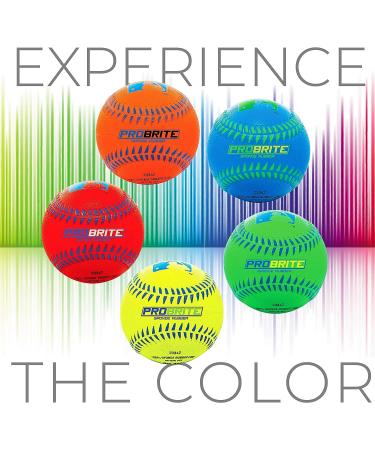 Franklin Sports Pro Brite Neon Rubber Teeball 2-Pack - MLB Youth Tball for Baseball & Softball - Buy Online on GoSupps.com