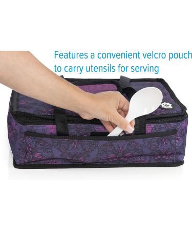 VP Home Insulated Casserole Carrier Travel Bag - Henna Tattoo Design - Buy Online on GoSupps.com