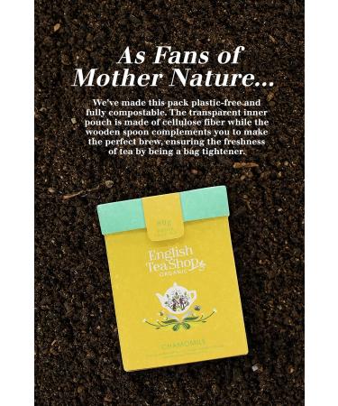 English Tea Shop Perfect Peppermint Fairtrade & Organic Premium Whole Leaf Tea 80g - Buy Online on GoSupps.com