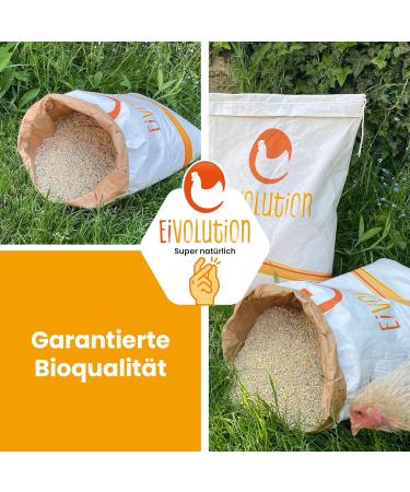 Egg Volution Organic Chicken Feed with Oregano Herb Mix 14 kg Premium Feed for Laying Hens Quail & Poultry | Healthy & Delicious - Buy Online on GoSupps.com
