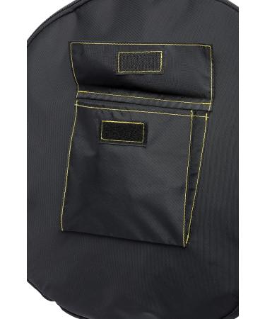 Cressi Strong Foldable Mesh Duffle Bag for Scuba Diving & Snorkeling Equipment - Crete | Black/Yellow | Italy Design - Buy Online on GoSupps.com