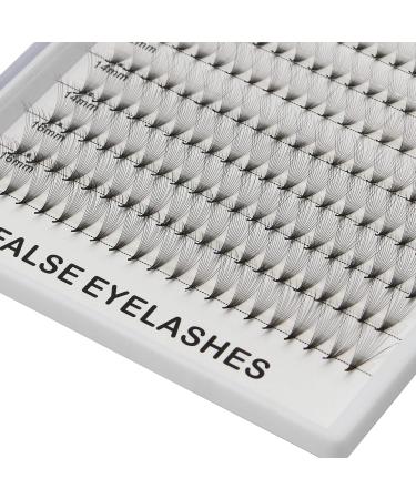 12D Russian Volume Faux Mink Eyelash Extensions 0.07mm D Curl Premade Fans (8-16mm Mixed) | 10 Piece Assortment for Professional Use - Buy Online on GoSupps.com