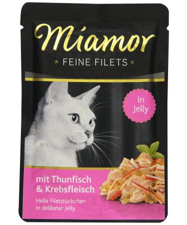 Miamor Fine Fillets in Jelly Tuna & Crab 24x100g