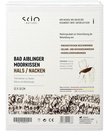 SCIO Bad Aiblinger Moorkissen Neck & Neck - Premium Heat & Cold Therapy Cushion for Home Use | International Shipping - Buy Online on GoSupps.com