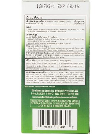 Naturade Herbal Expec Cherry - 4.2 fl oz | Soothing Herbal Relief (Pack of 1) - Buy Online on GoSupps.com