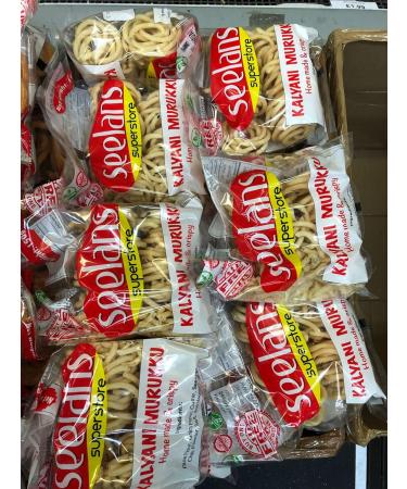 Seelans Kalyani Murukku 150G (Pack of 2) | Indian Spicy Snacks | Ready to Eat | Classic Snacks | Savory Snacks | Indian Origin - Buy Online on GoSupps.com