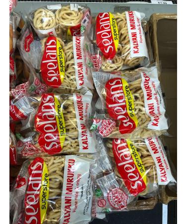 Seelans Kalyani Murukku 150G (Pack of 2) | Indian Spicy Snacks | Ready to Eat | Classic Snacks | Savory Snacks | Indian Origin - Buy Online on GoSupps.com
